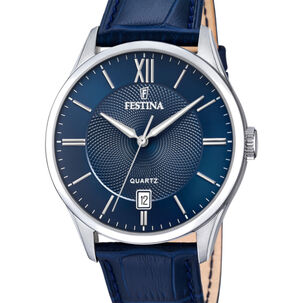 Reloj F20426/2 Festina Azul Acero Hombre Acero Clásico Reloj F20426/2 Festina Azul Acero Hombre Acero Clásico